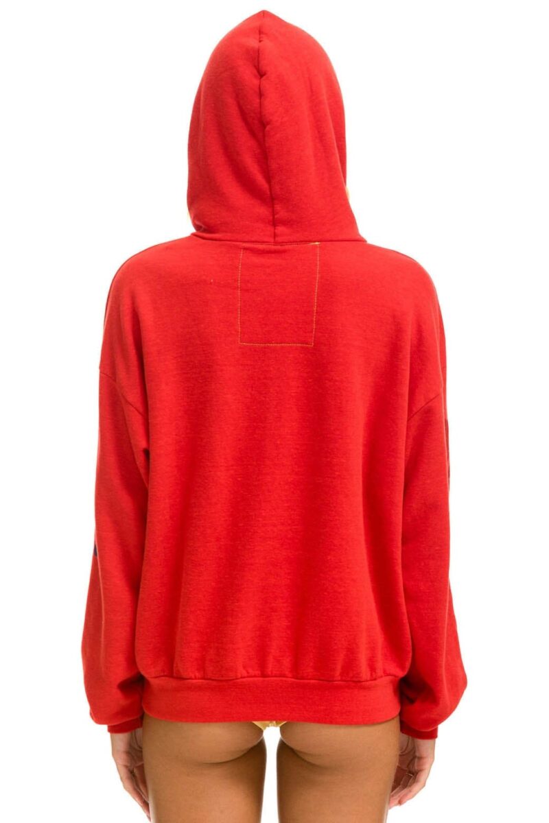 AVIATOR NATION-RELAXED VENICE HOODIE RED