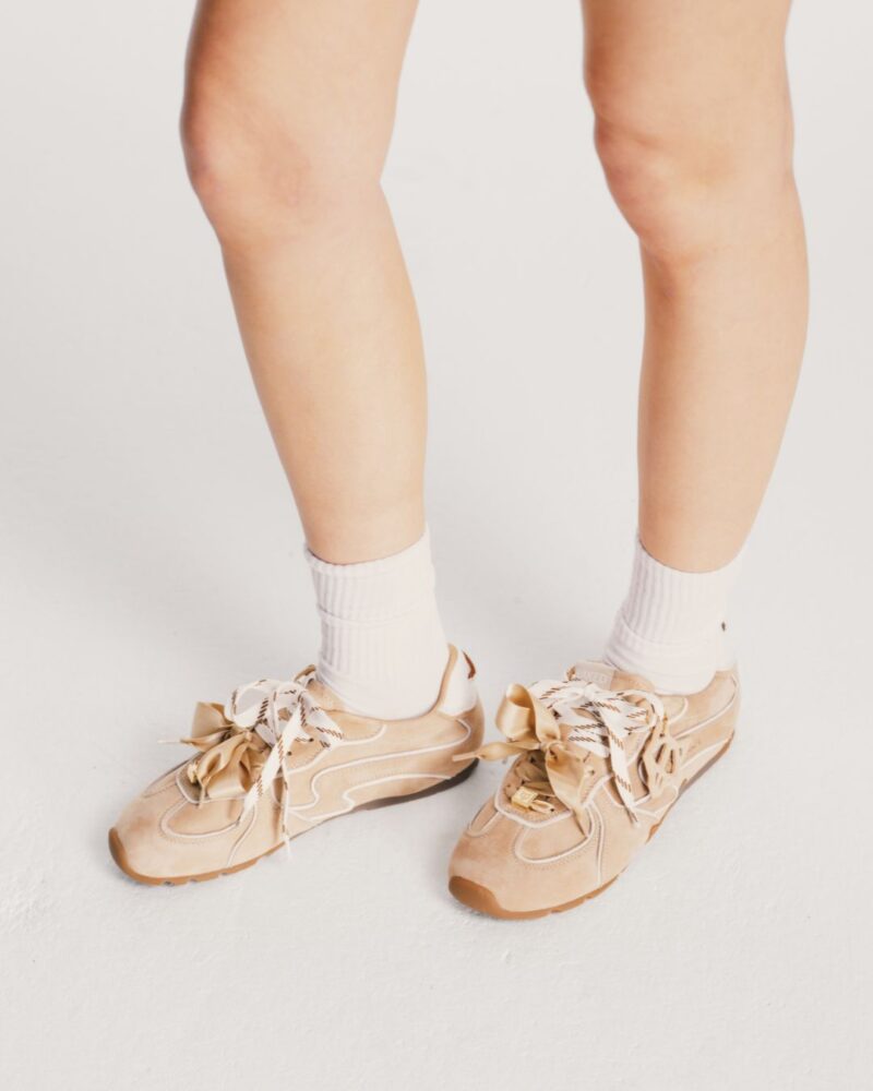 NAKED WOLFE-ADORED OFF WHITE SUEDE