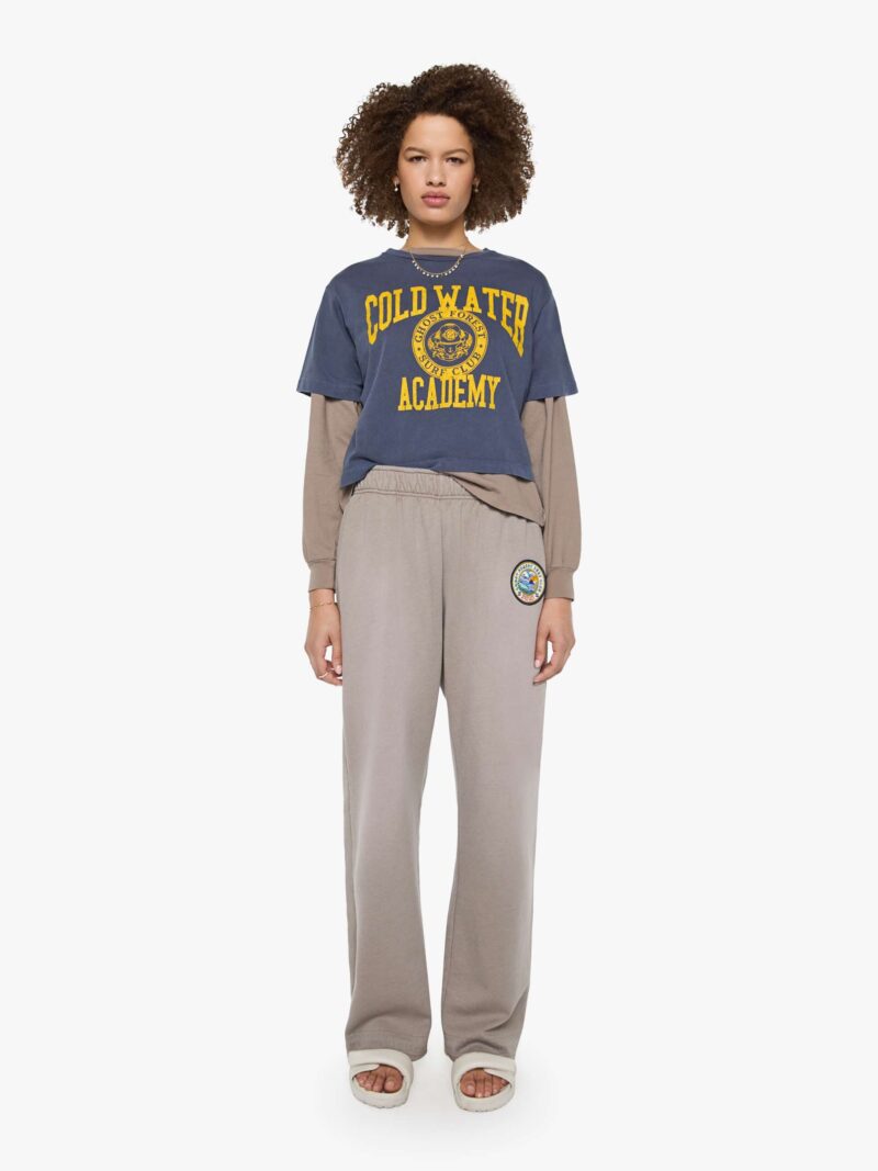 GHOST FOREST SURF CLUB-SIREN CROP GFSC TEE RESCUE BLUE